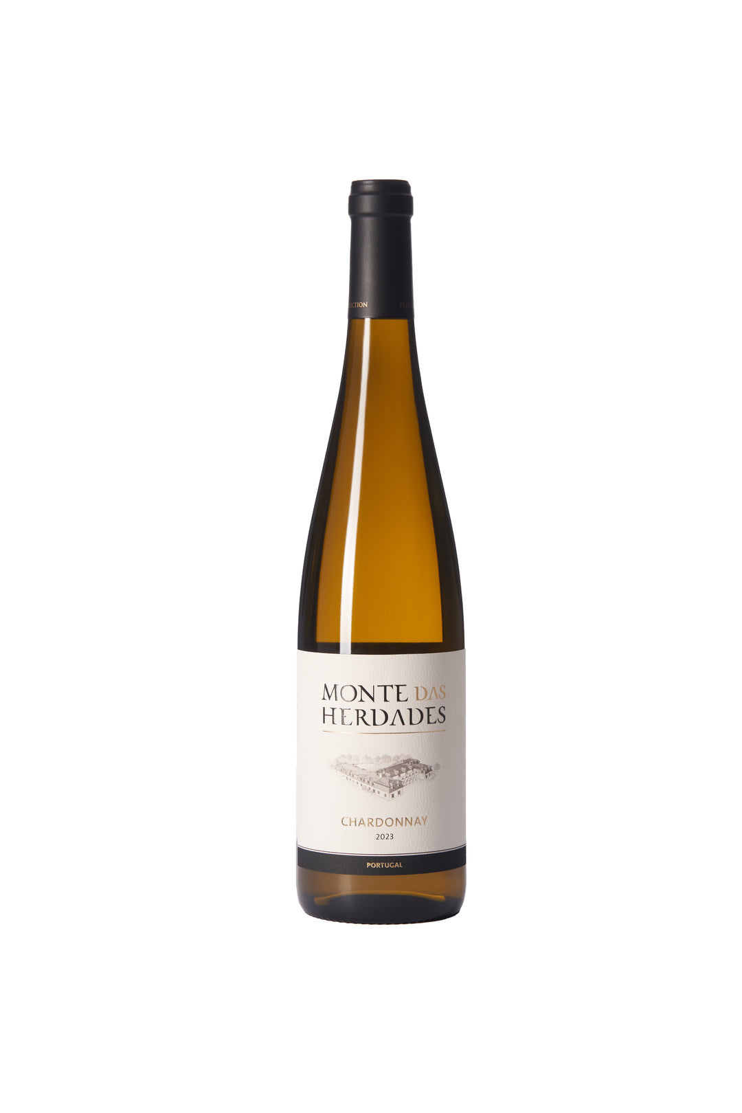 Stor elegant chardonnay fra topproducenten Monte das Herades